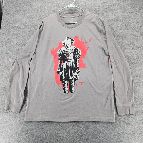 !it Other - IT Chapter 2 Shirt Mens XL Long Sleeve Gray